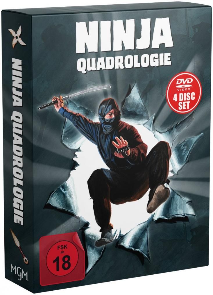 Ninja Quadrologie (Lim. Digipak) (4 Discs)
