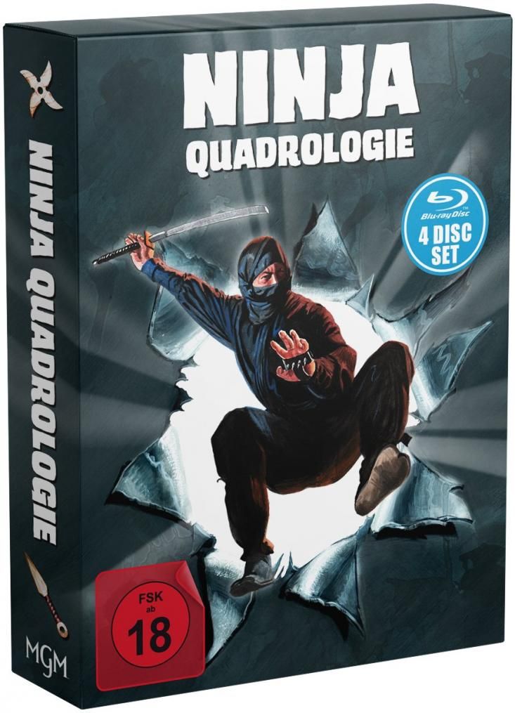 Ninja Quadrologie (Lim. Digipak) (4 Discs) (BLURAY)