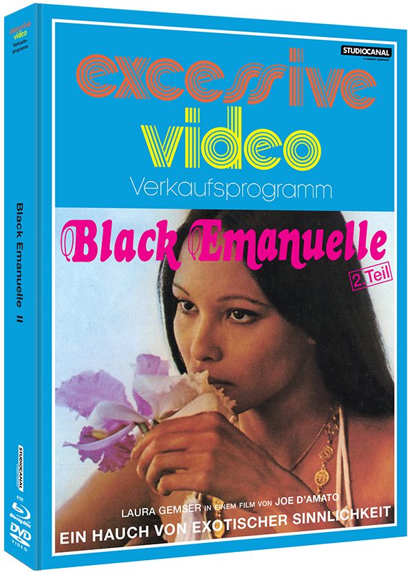 Black Emanuelle -  2. Teil - Cover C - Mediabook (Blu-Ray+DVD) - Limited Edition