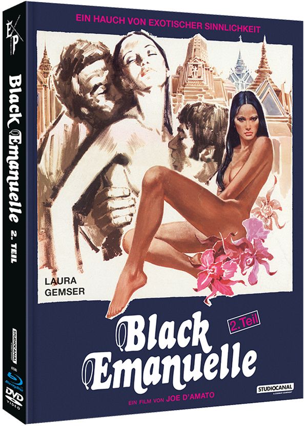 Black Emanuelle -  2. Teil - Cover A - Mediabook (Blu-Ray+DVD) - Limited Edition