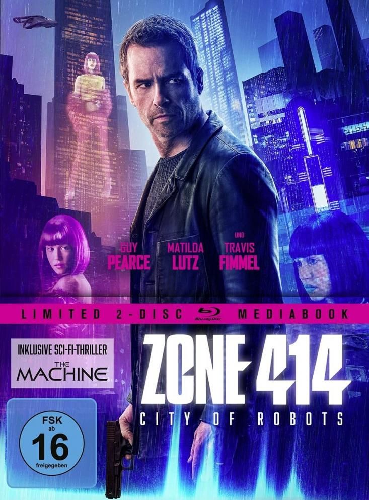 Zone 414 - City of Robots (Lim. Uncut Mediabook) (2 Discs) (BLURAY)