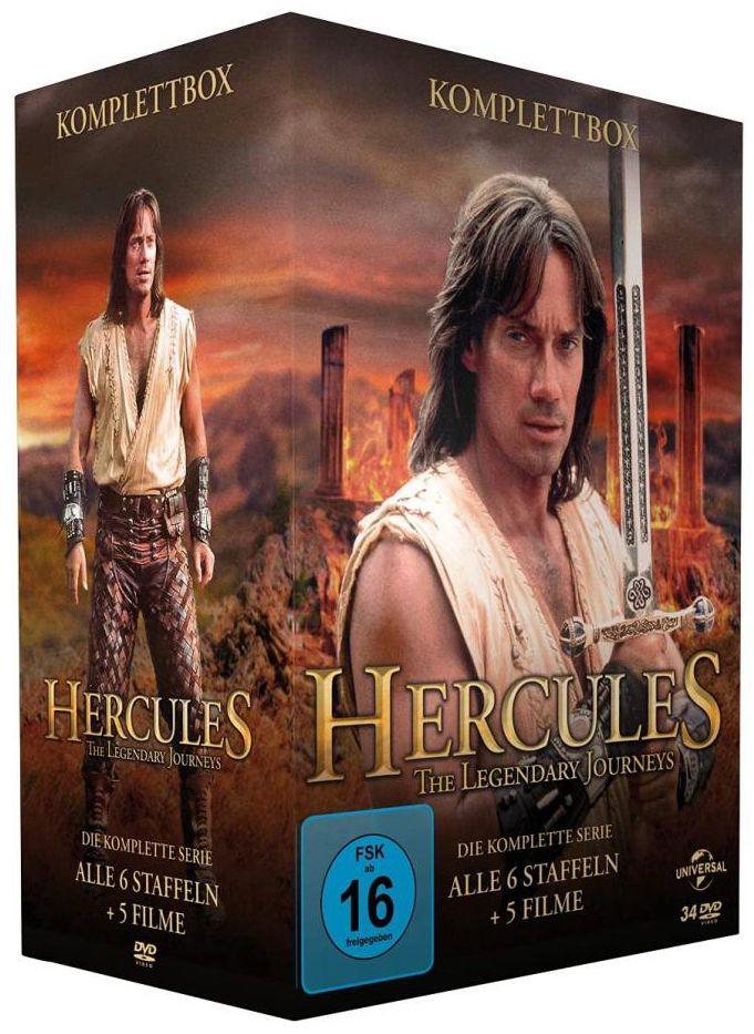 Hercules - Die komplette Serie (Neuauflage) (34 Discs)