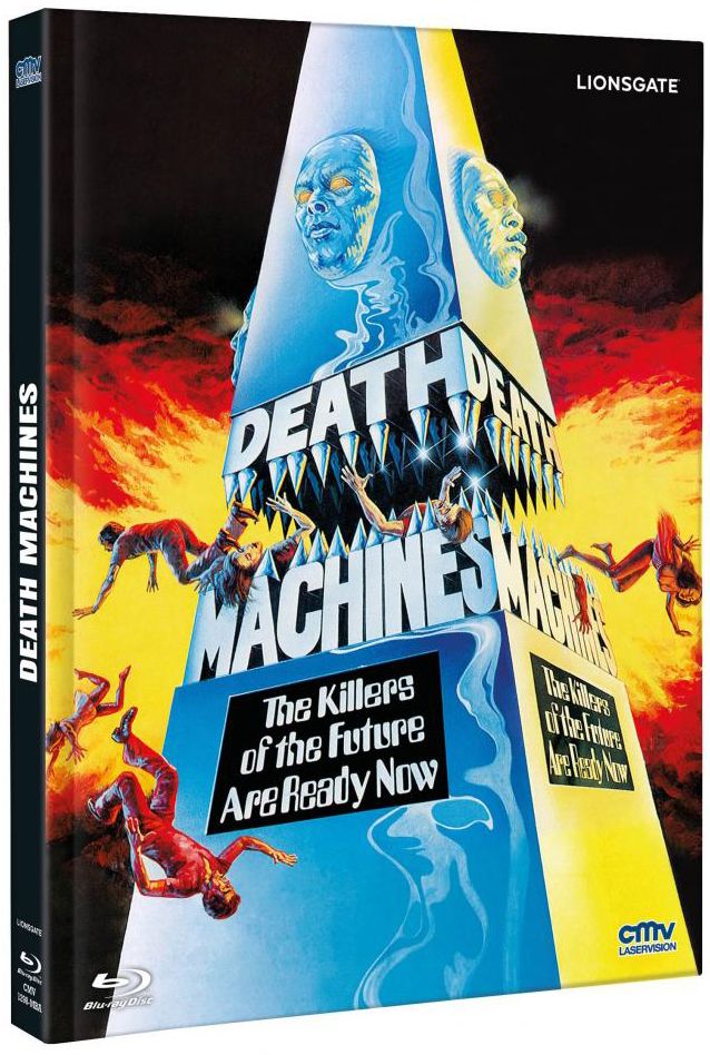 Death Machines (Lim. Uncut Mediabook - Cover A) (DVD + BLURAY)