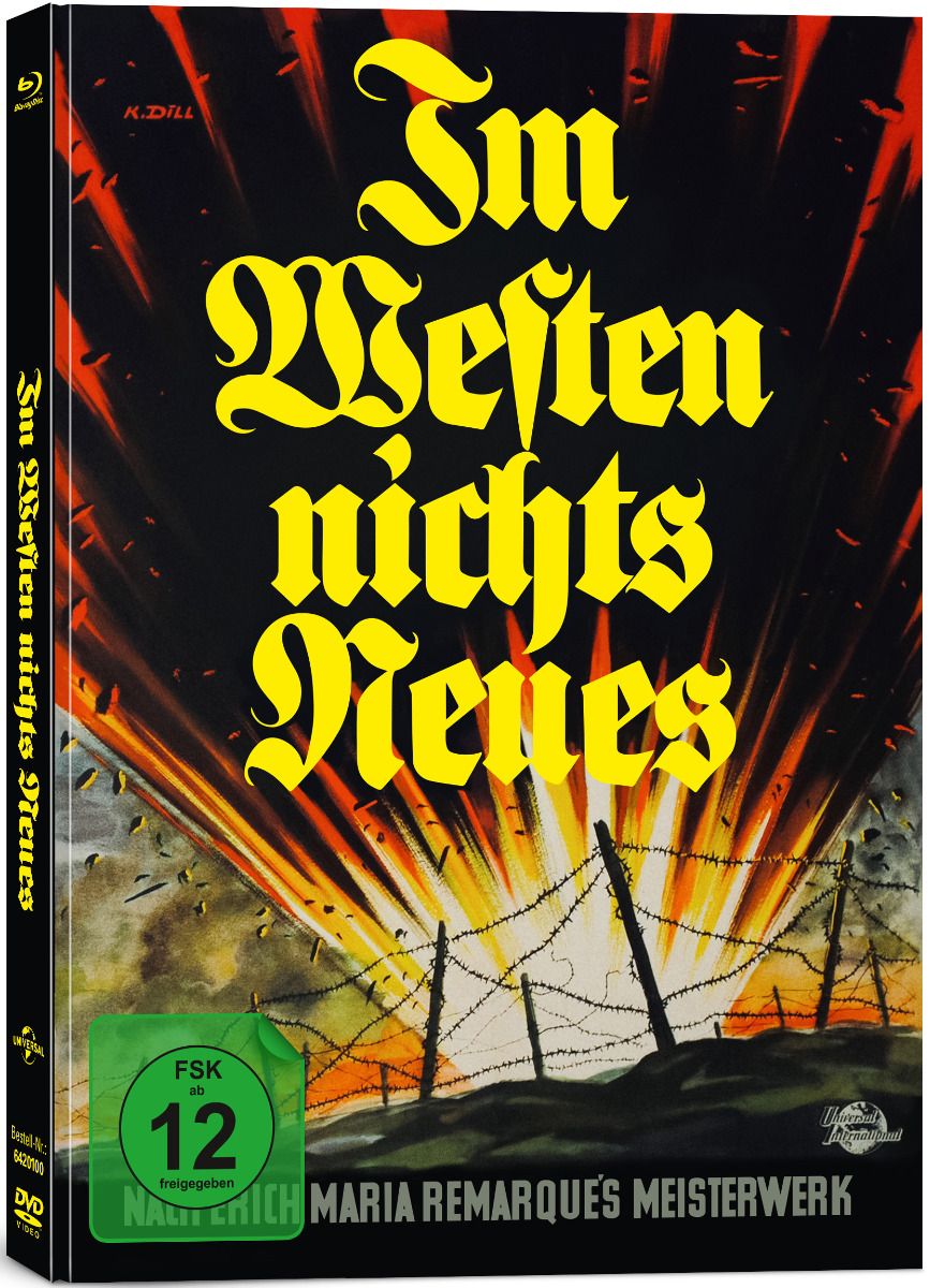 Im Westen nichts Neues (s/w) (2Blu-Ray+DVD) - Limited Mediabook Edition