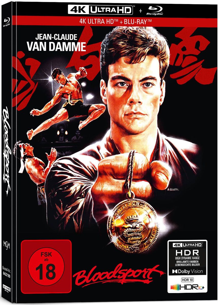 Bloodsport (4K UHD+Blu-Ray) - Cover A - Limited Mediabook Edition - Uncut