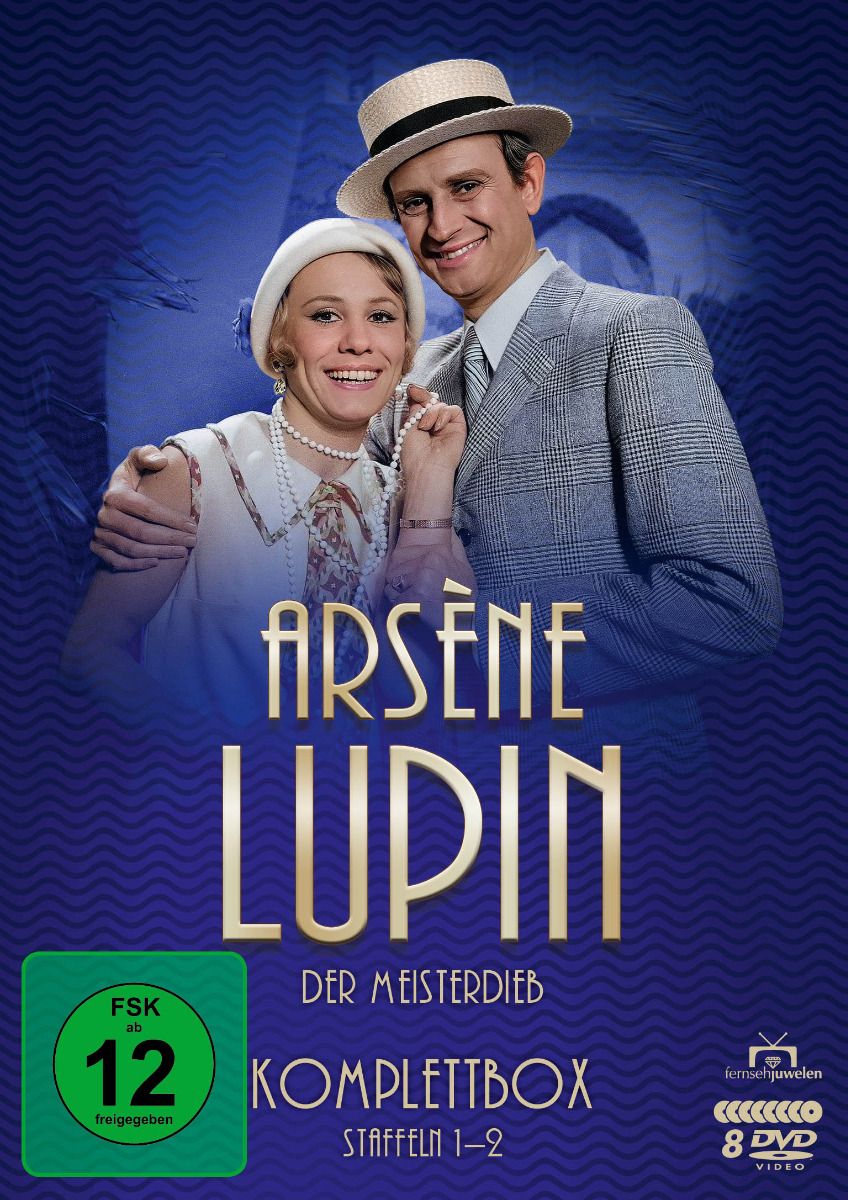 Arsene Lupin - Der Meisterdieb - Staffeln 1-2 - Komplettbox (8DVDs)