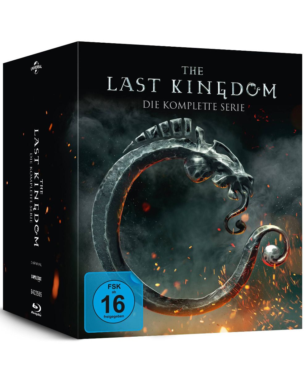 The Last Kingdom - Staffel 1-5 (Blu-Ray) (18Discs) - Digipak
