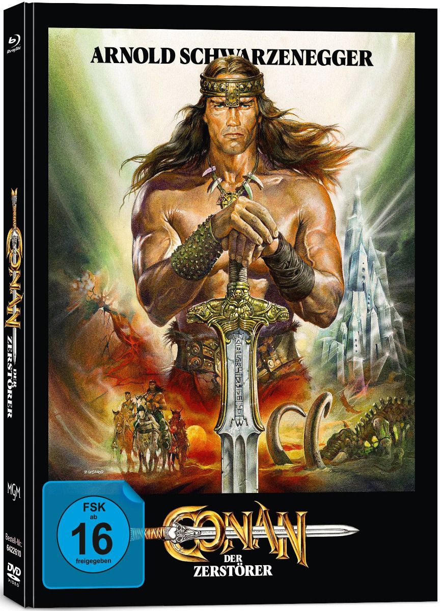 Conan - Der Zerstörer (Blu-Ray+DVD) - Limited Mediabook Edition