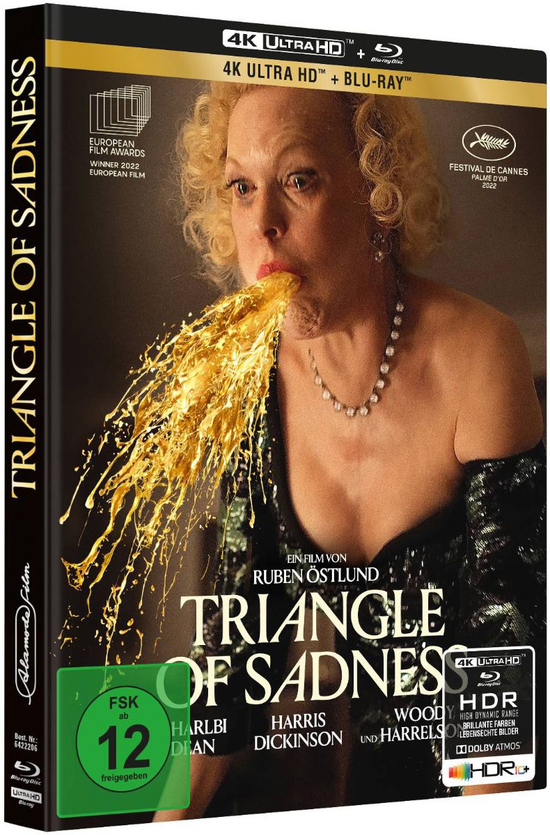 Triangle of Sadness (4K UHD+Blu-Ray) - Limited Mediabook Edition