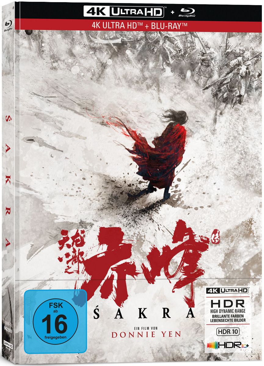 Donnie Yens SAKRA (4K UHD+Blu-Ray) - Limited Mediabook Edition