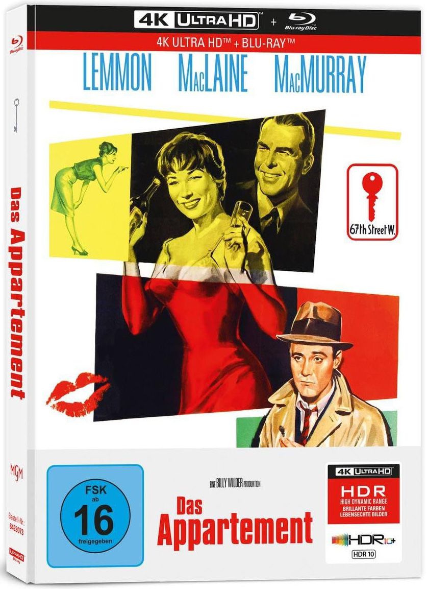 Das Appartement (4K UHD+Blu-Ray) - Limited Mediabook Edition