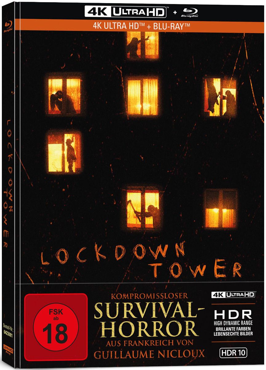 Lockdown Tower - Mediabook (4K UHD+Blu-Ray) - Limited Edition
