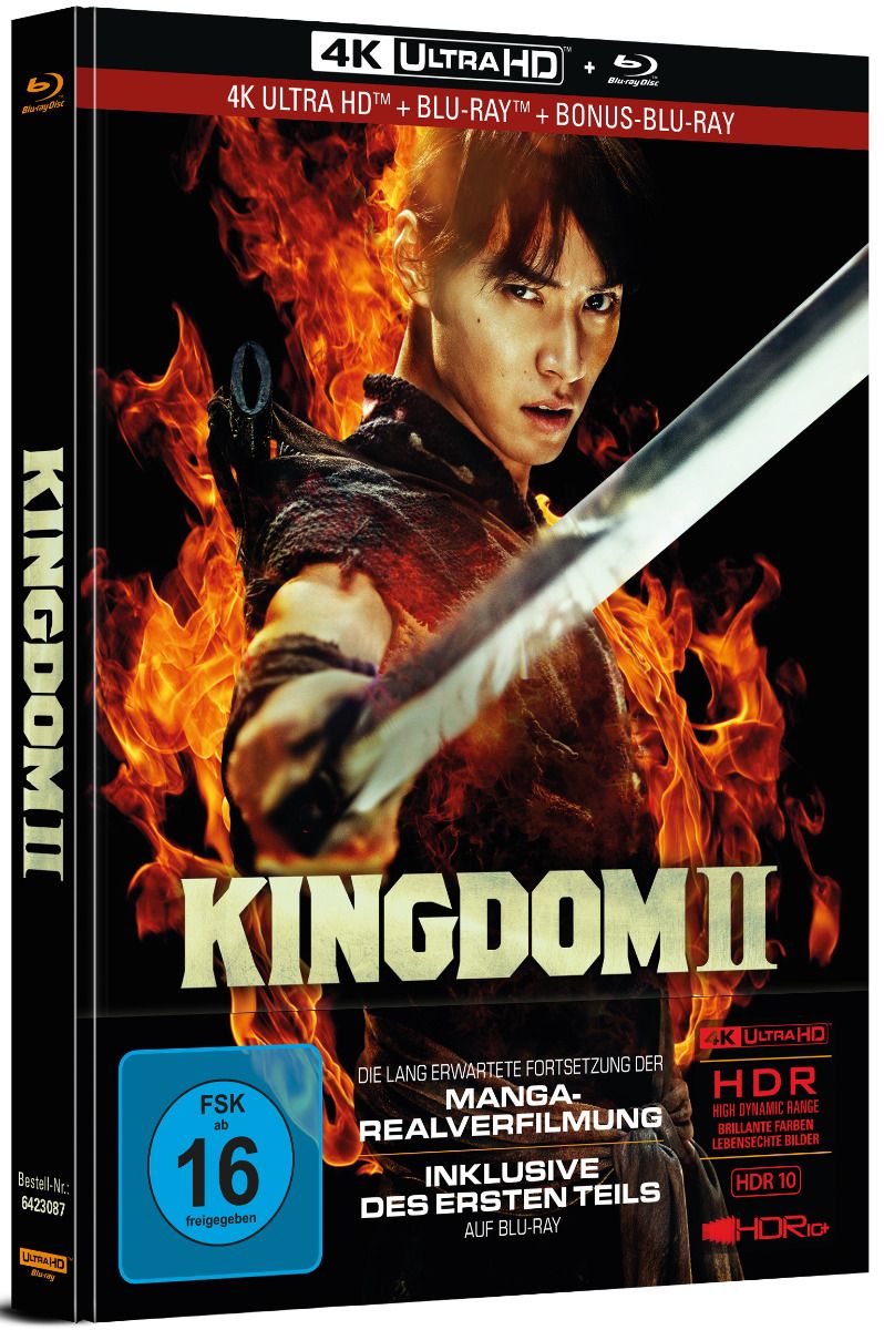 Kingdom 2 - Far And Away (4K UHD+2Blu-Rays) - Mediabook - Limited Edition