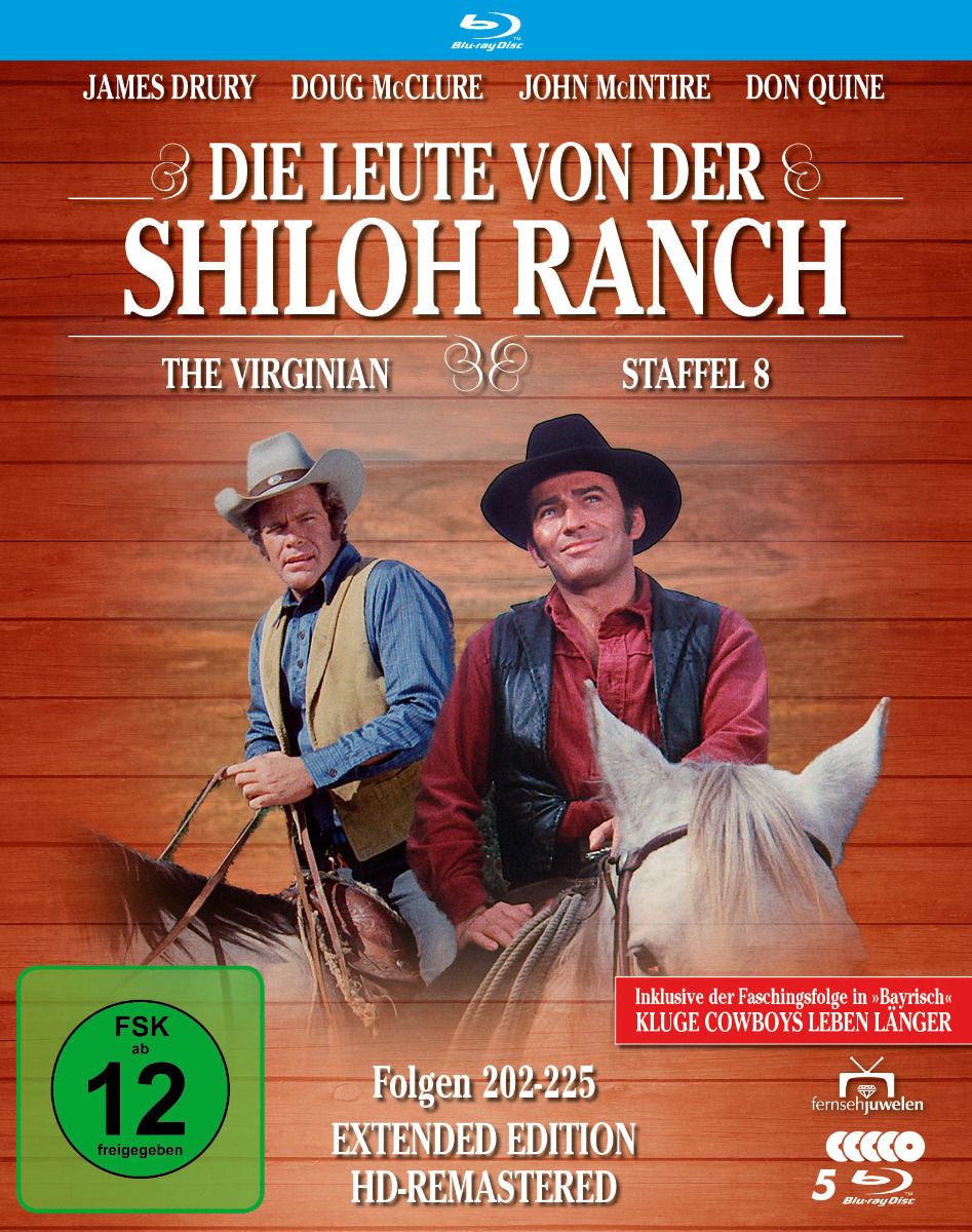 Die Leute von der Shiloh Ranch - Staffel 8 (Blu-Ray) (5Discs)