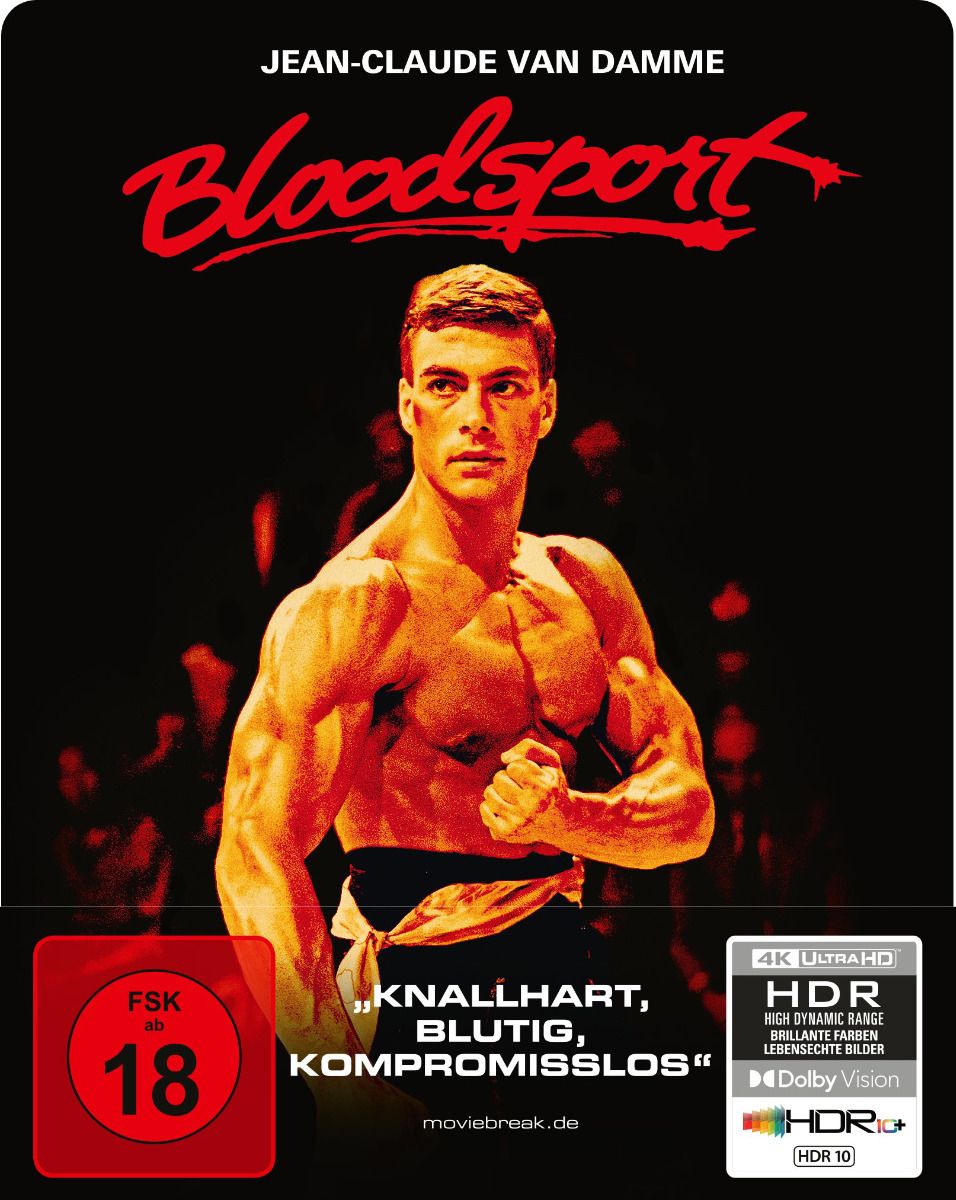 Bloodsport (4K UHD+Blu-Ray) - Limited SteelBook mit Quarterslip