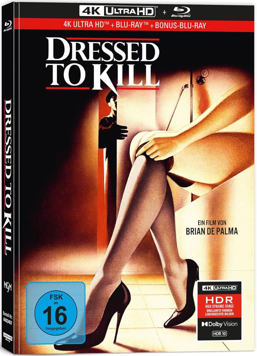 Dressed To Kill (4K UHD+2Blu-Ray) - Mediabook - Limited Edition