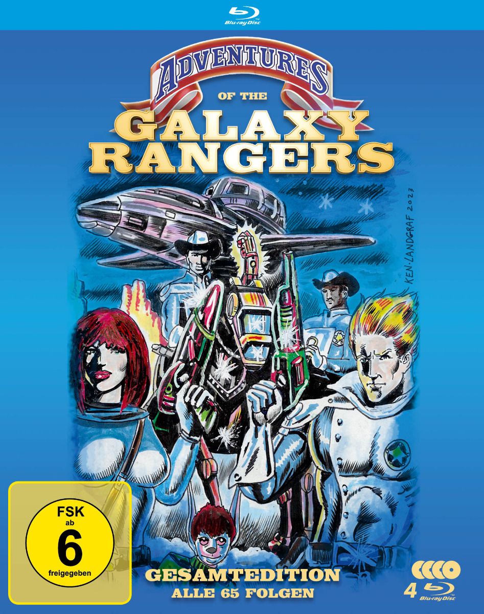 Galaxy Rangers - Gesamtedition (Blu-Ray) (4Discs)