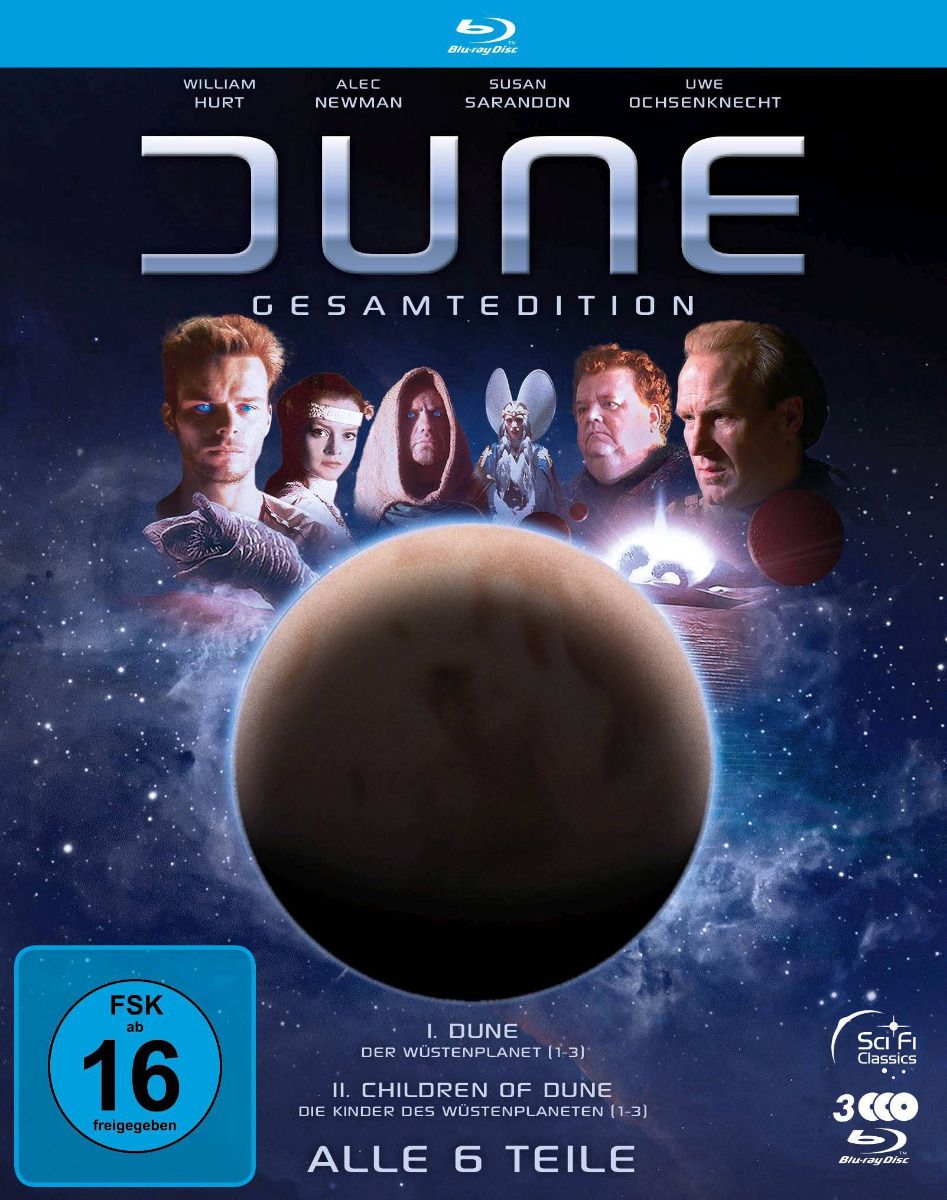 Dune Gesamtedition (Blu-Ray) (3Discs) - Der Wüstenplanet (TV) & Children Of Dune