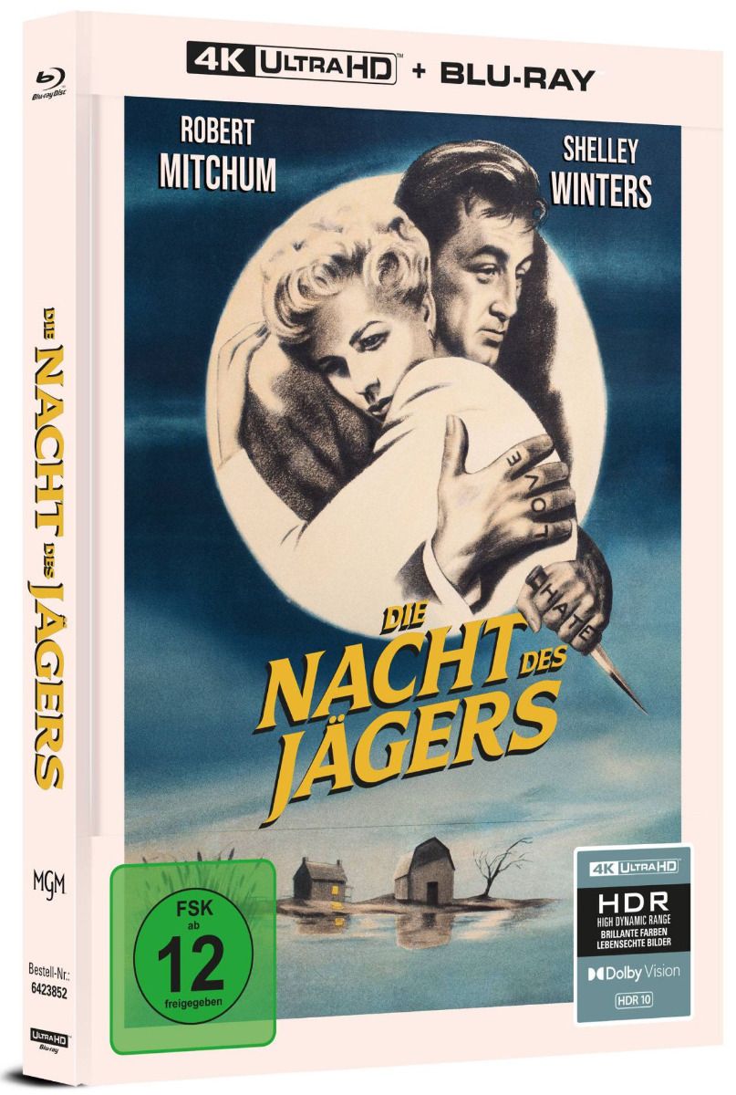 Die Nacht des Jägers (4K UHD+Blu-Ray) - Limited Mediabook Edition