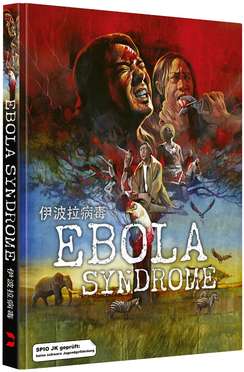 Ebola Syndrome - Cover B - Mediabook (Blu-Ray+DVD) - Limited 1000 Edition - Uncut