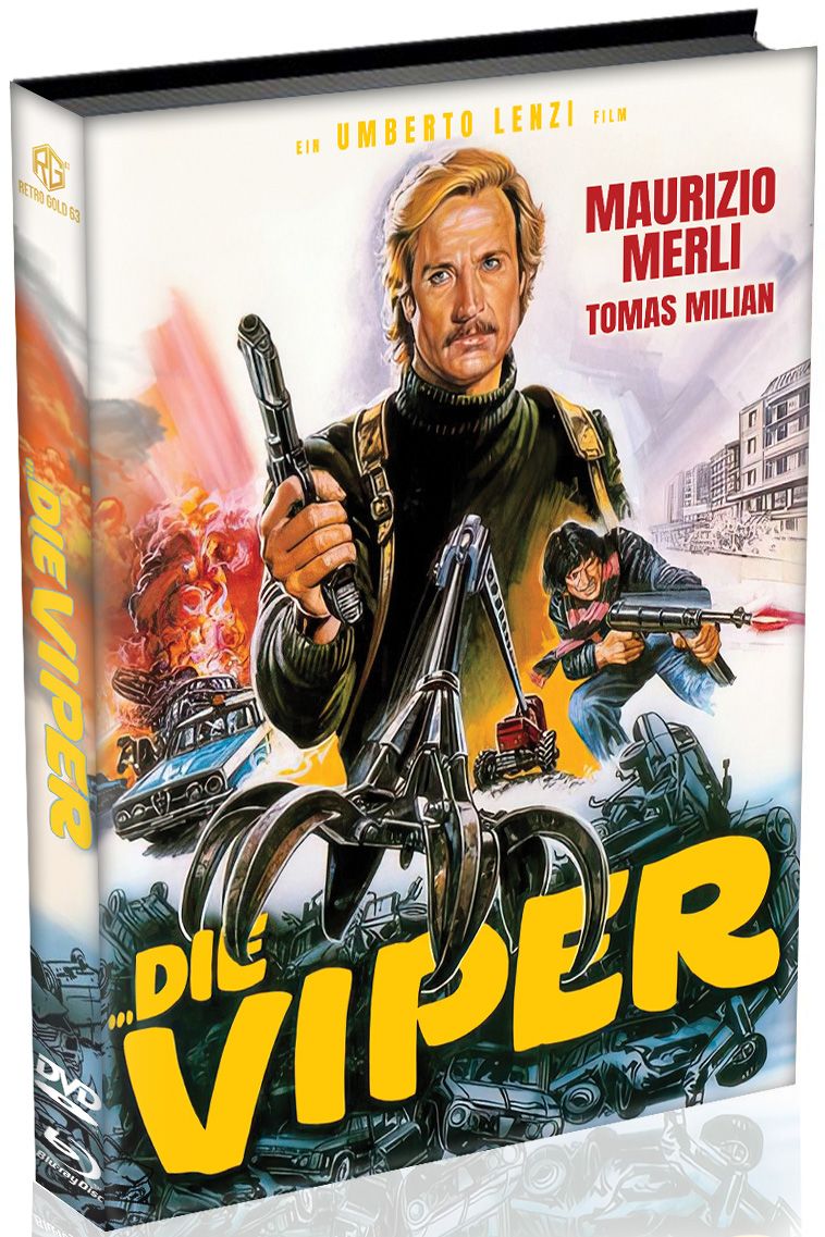 Die Viper (Lim. Uncut Mediabook) (DVD + BLURAY)