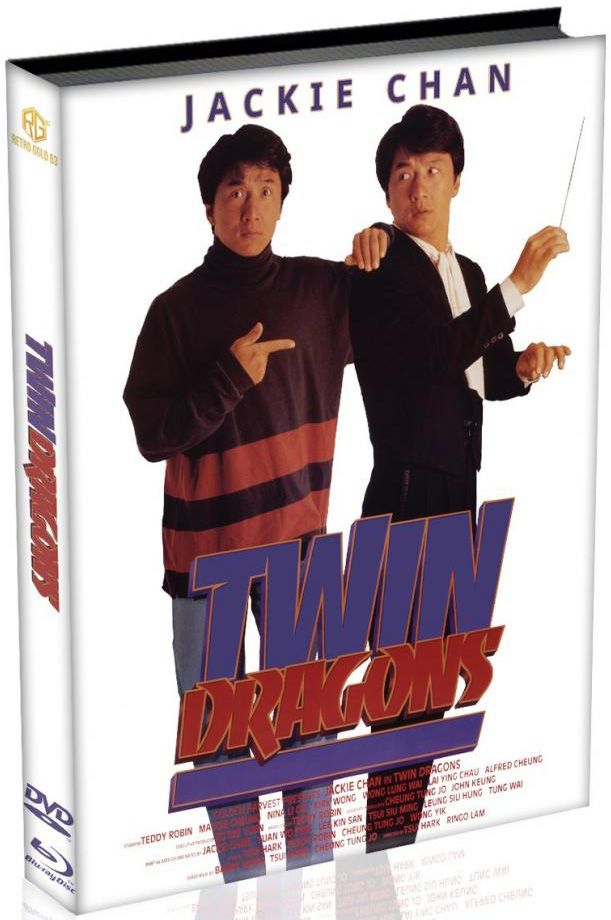 Twin Dragons (Lim. Uncut Mediabook - Cover B) (DVD + BLURAY)