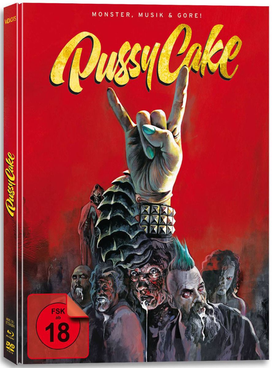 Pussy Cake - Monster, Musik und Gore! (Uncut) (DVD+Blu-Ray) - Limited Mediabook Edition