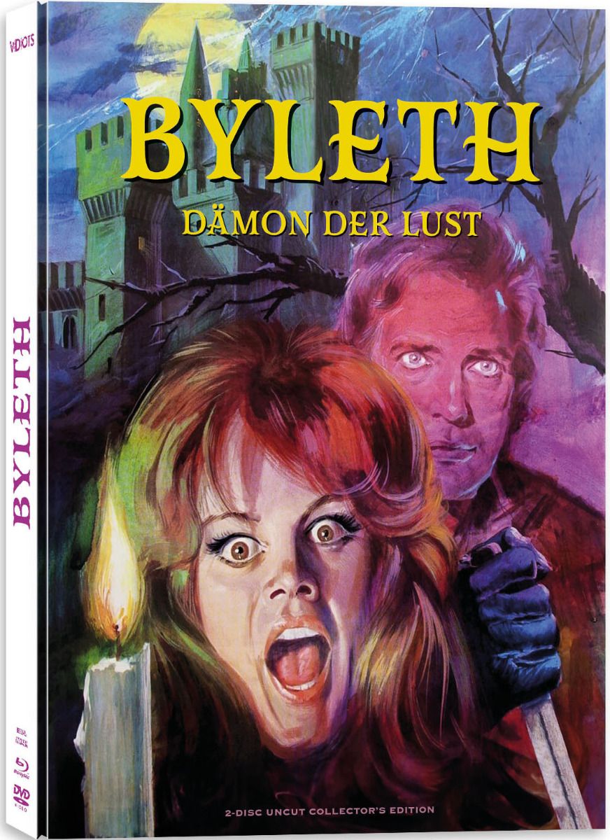 Byleth - Dämon der Lust - Cover C - Mediabook (Blu-Ray+DVD) - Uncut
