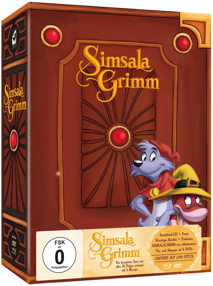 SimsalaGrimm - Die komplette Serie - Limited Deluxe Edition (8 DVD + 3 Blu-Ray + CD)