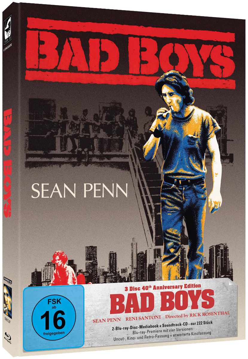 Bad Boys - FR-Artwork - Mediabook (2Blu-Ray+CD) - Limited 222 Edition