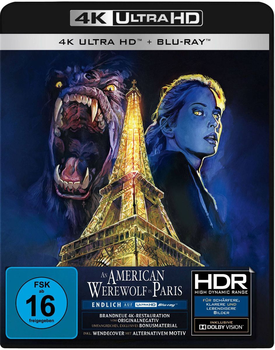 An American Werewolf in Paris (Uncut) (UHD BLURAY + BLURAY)