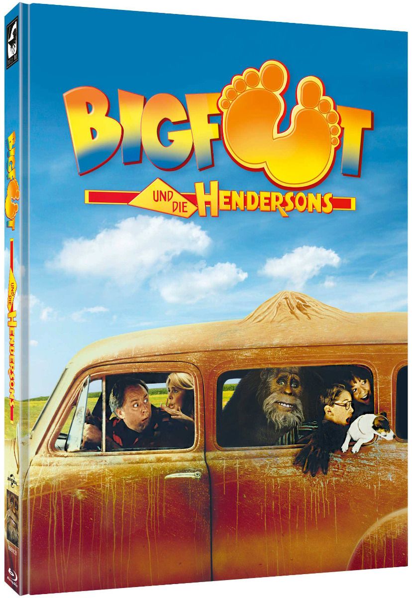 Bigfoot und die Hendersons - Cover F - Mediabook (Blu-Ray+DVD) - Limited 333 Edition