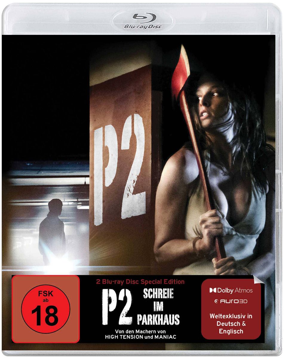 P2 - Schreie im Parkhaus (Blu-Ray) (2Discs) - Uncut