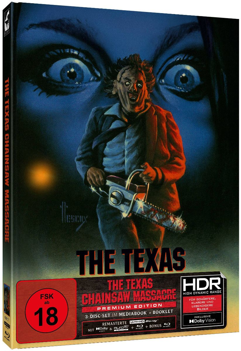The Texas Chainsaw Massacre - US-Video Cover - Mediabook (4K UHD+2Blu-Ray) - Limited 500 Edition