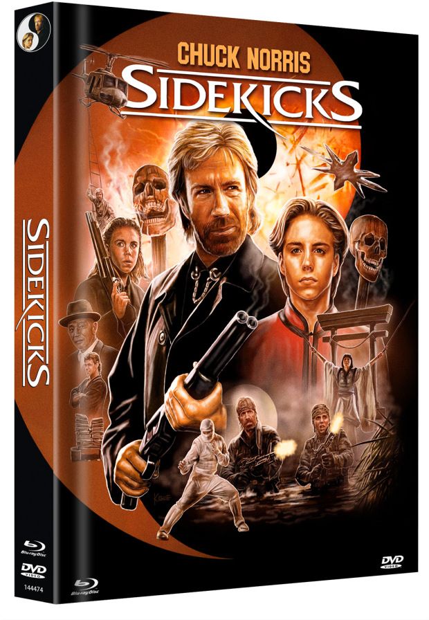 Sidekicks (Lim. Uncut Mediabook - Cover B) (DVD + BLURAY)