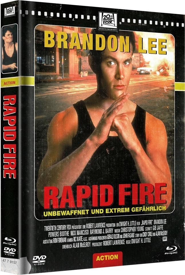 Rapid Fire - Unbewaffnet und extrem gefährlich (Lim. Uncut Mediabook - Cover D) (DVD + BLURAY)