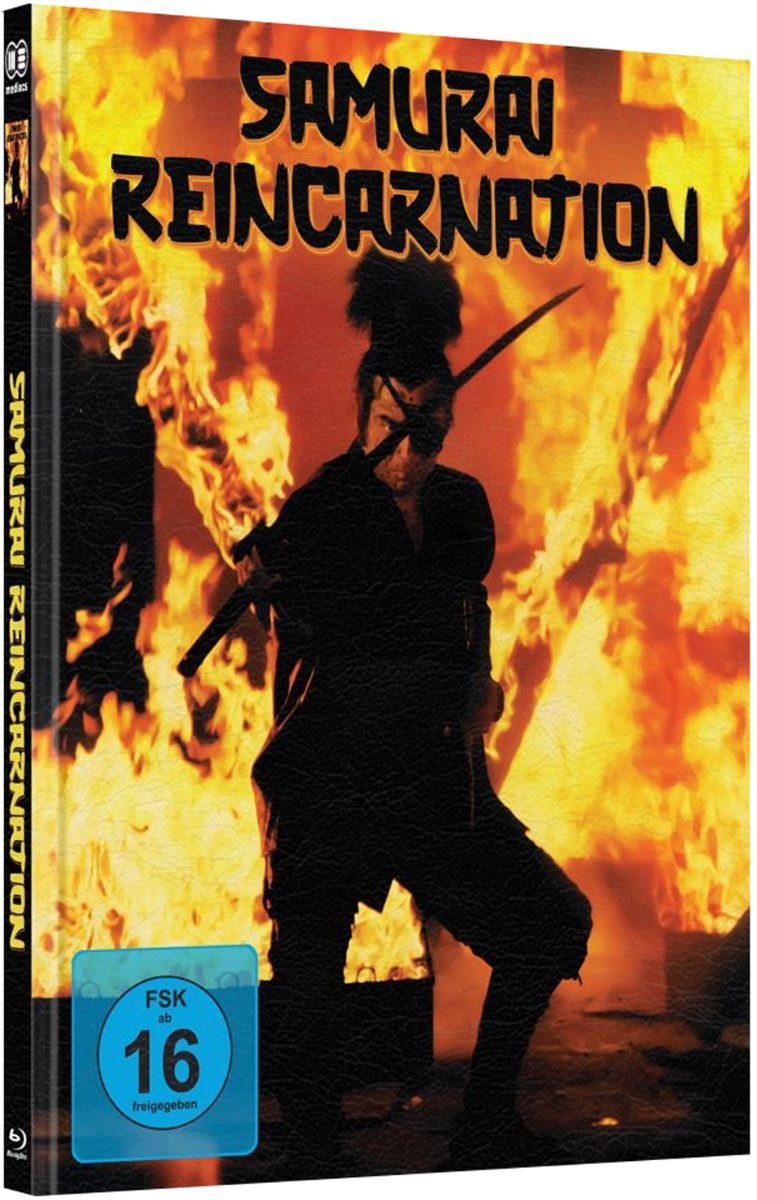 Samurai Reincarnation - Cover A - Mediabook (Wattiert) (Blu-Ray+DVD) - Limited 222 Edition