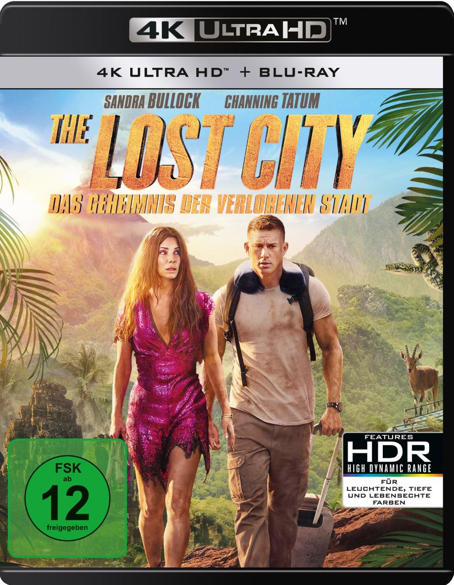 The Lost City - Das Geheimnis der verlorenen Stadt (UHD BLURAY + BLURAY) (2Discs)