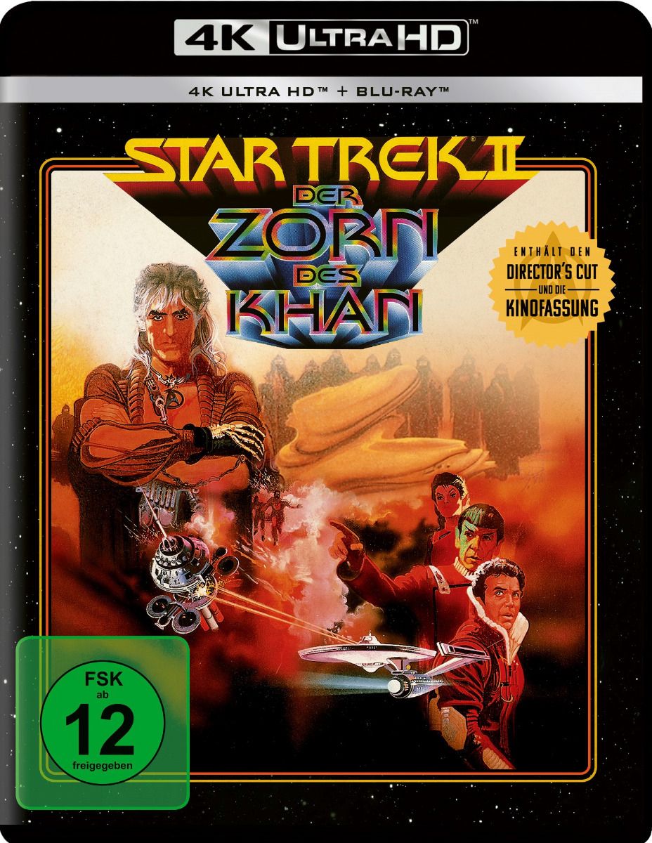 Star Trek II: Der Zorn des Khan (4K UHD+Blu-Ray) - Kinofassung & Directors Cut