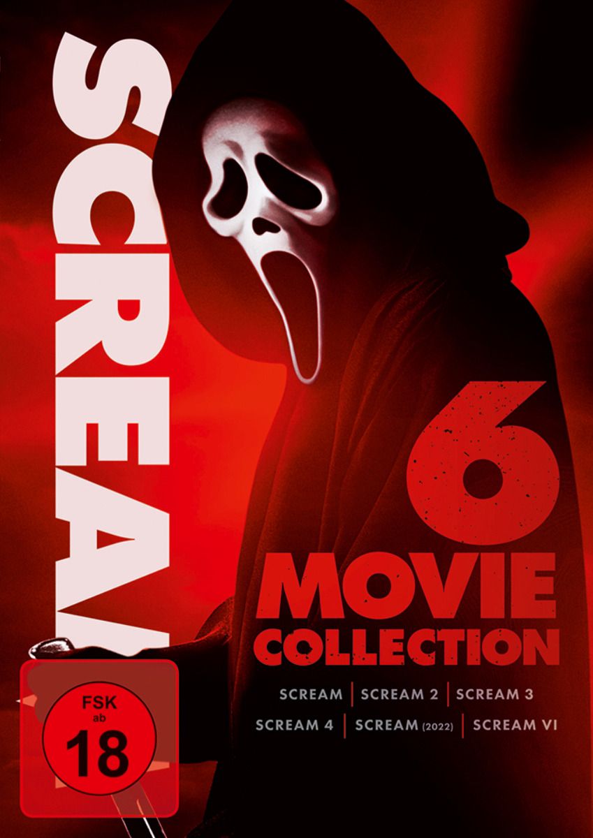 Scream 6-Movie Collection (6DVD)
