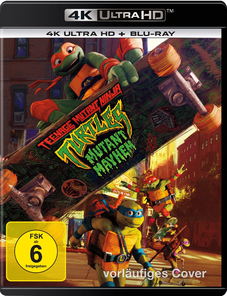 Teenage Mutant Ninja Turtles: Mutant Mayhem (4K UHD+Blu-Ray)