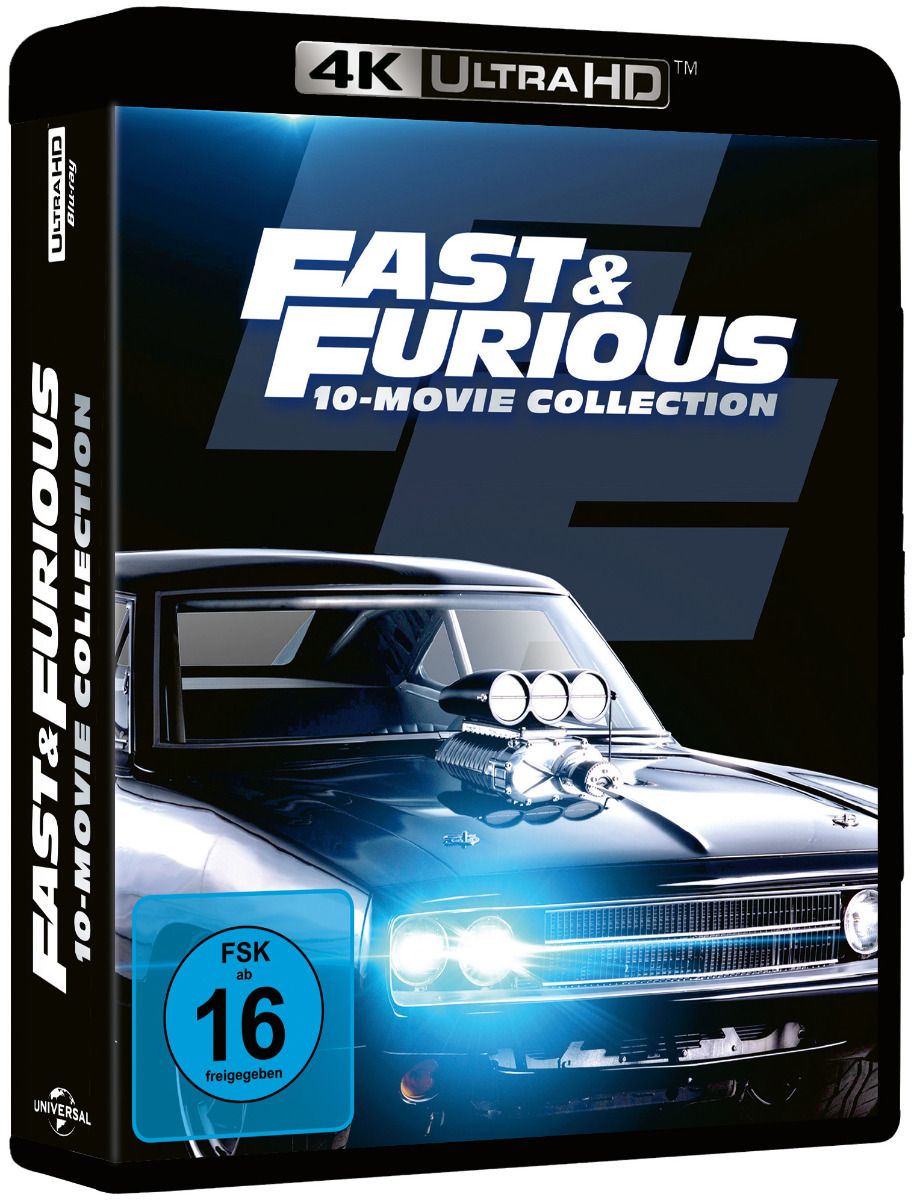 Fast & Furious 10-Movie Collection (4K UHD)