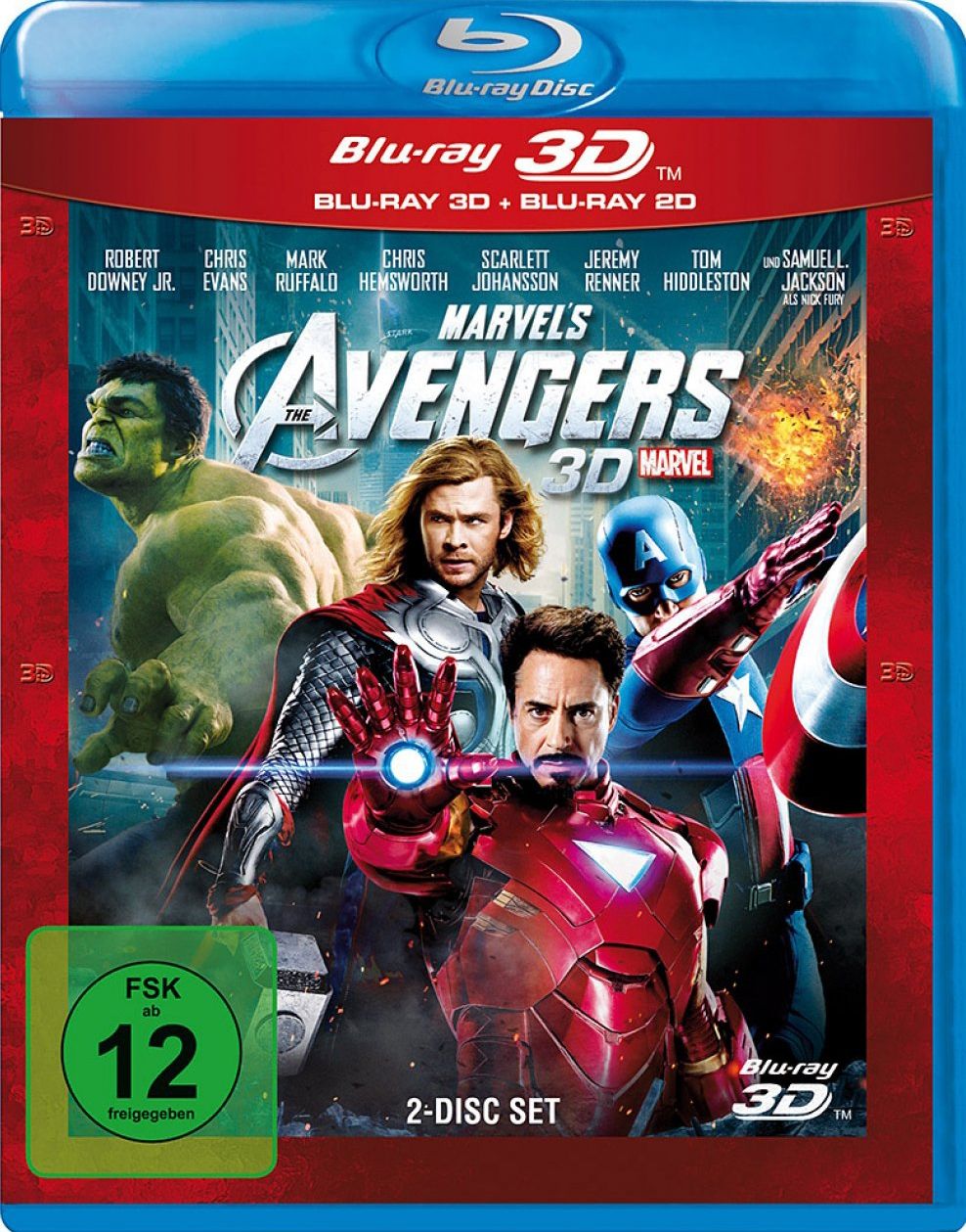 Avengers 3D, The (BLURAY + BLURAY 3D)