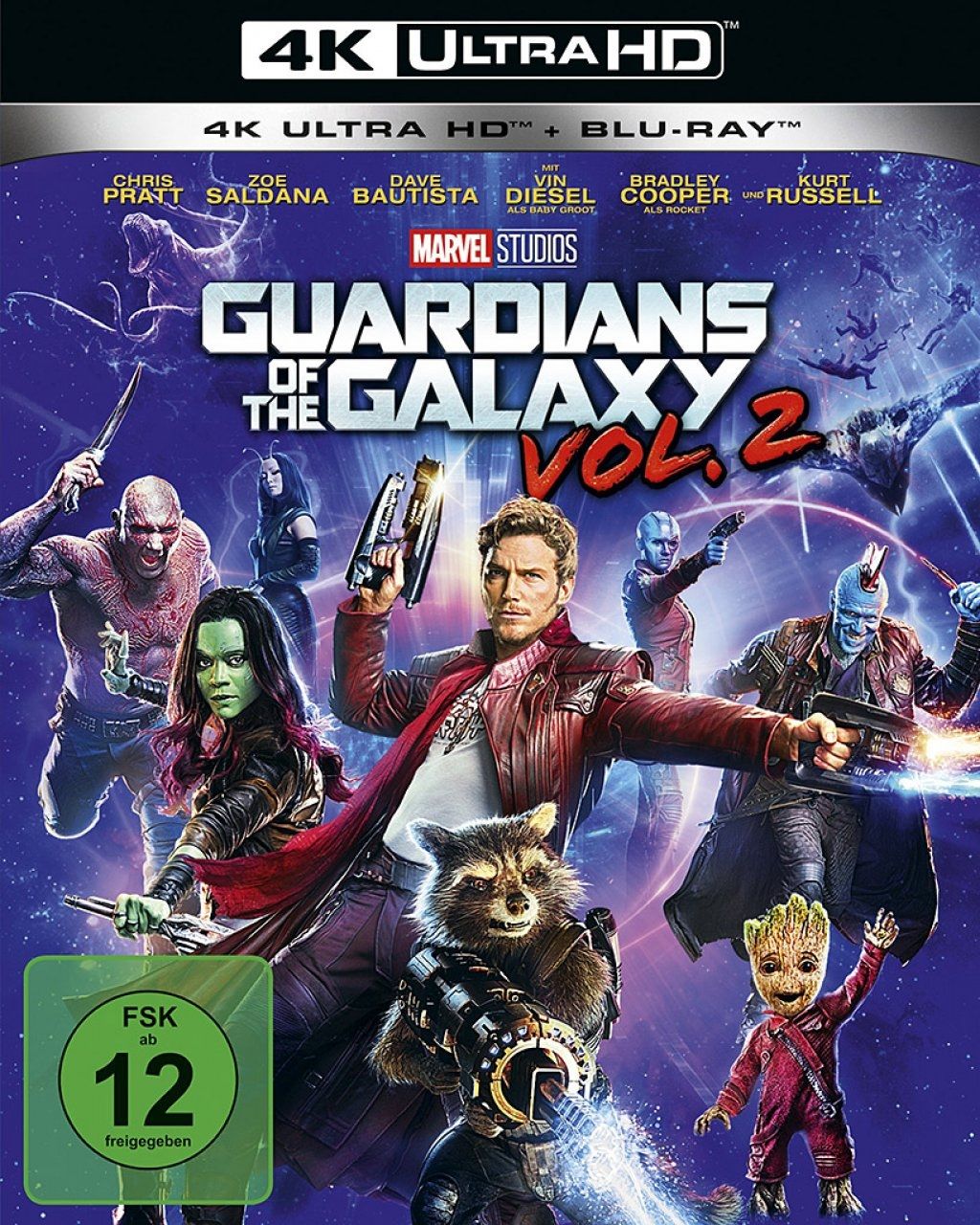 Guardians of the Galaxy Vol. 2 (2 Discs) (UHD BLURAY + BLURAY)