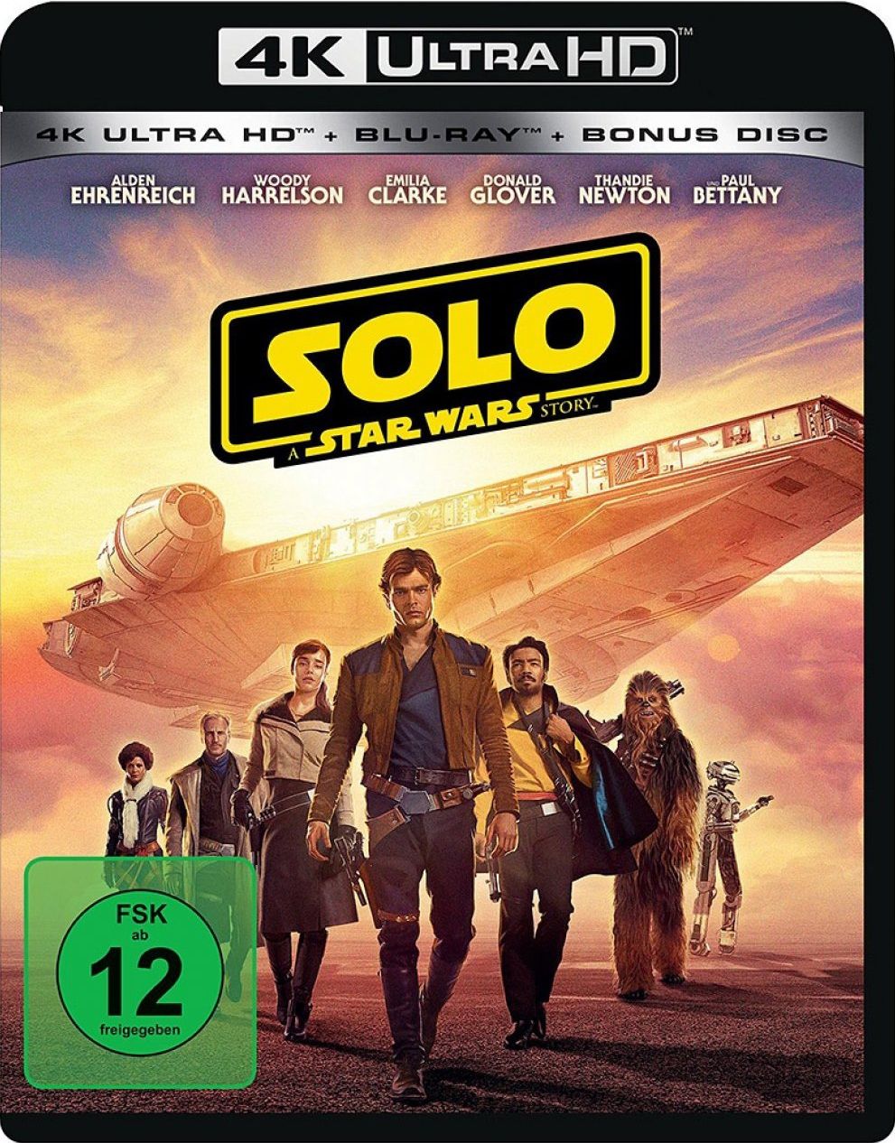 Solo: A Star Wars Story (3 Discs) (UHD BLURAY + BLURAY)