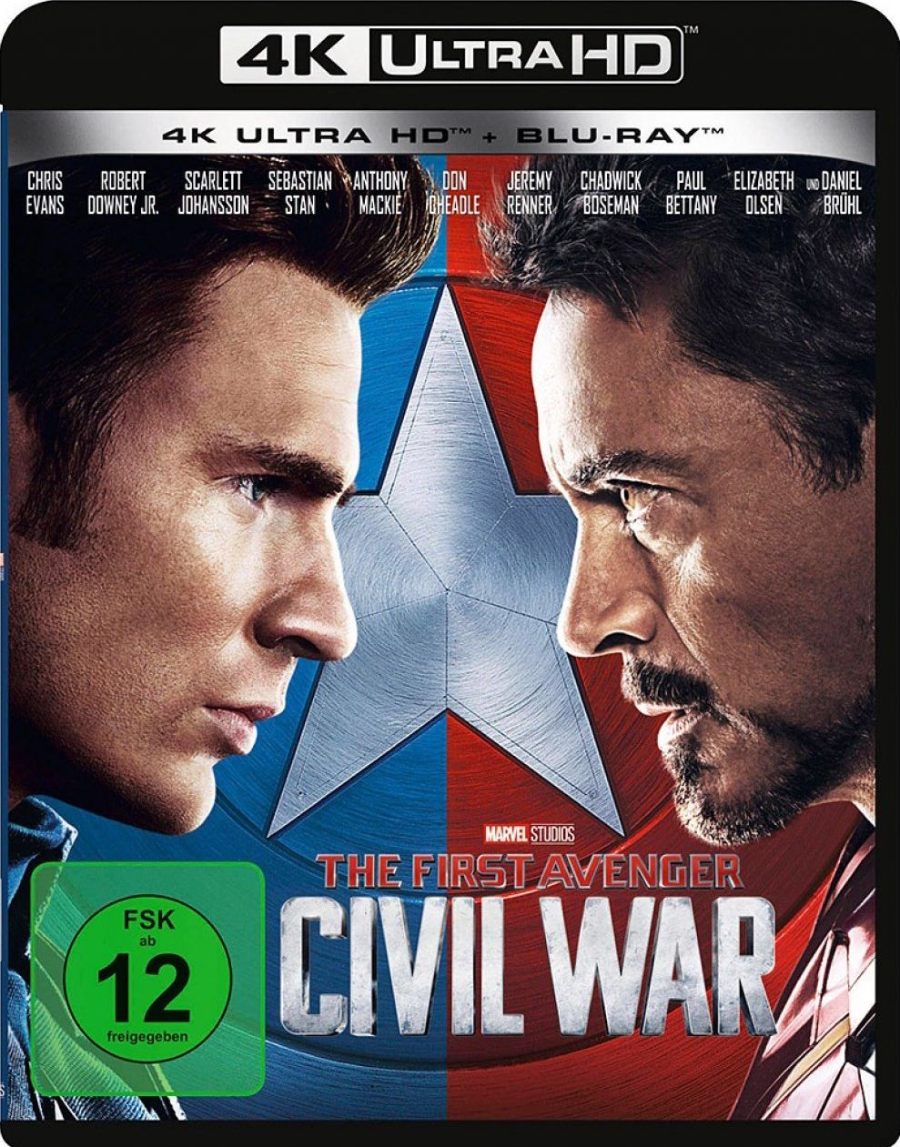 First Avenger, The - Civil War (2 Discs) (UHD BLURAY + BLURAY)
