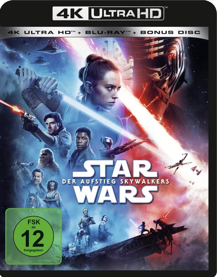 Star Wars: Episode IX - Der Aufstieg Skywalkers (3 Discs) (UHD BLURAY + BLURAY)