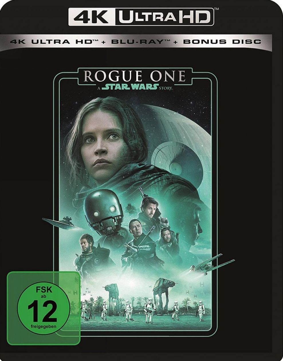 Rogue One: A Star Wars Story (3 Discs) (UHD BLURAY + BLURAY)