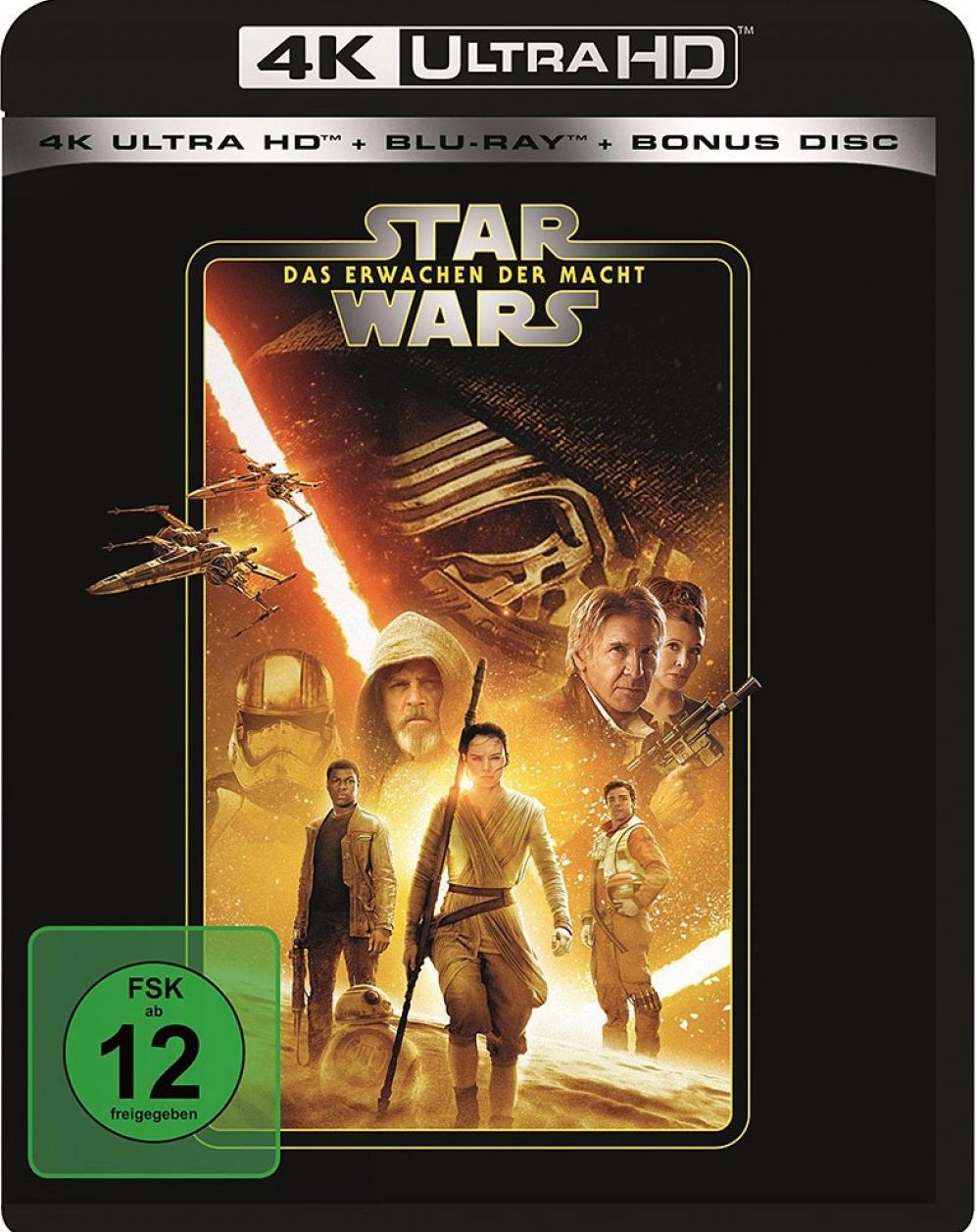Star Wars: Episode VII - Das Erwachen der Macht (3 Discs) (UHD BLURAY + BLURAY)