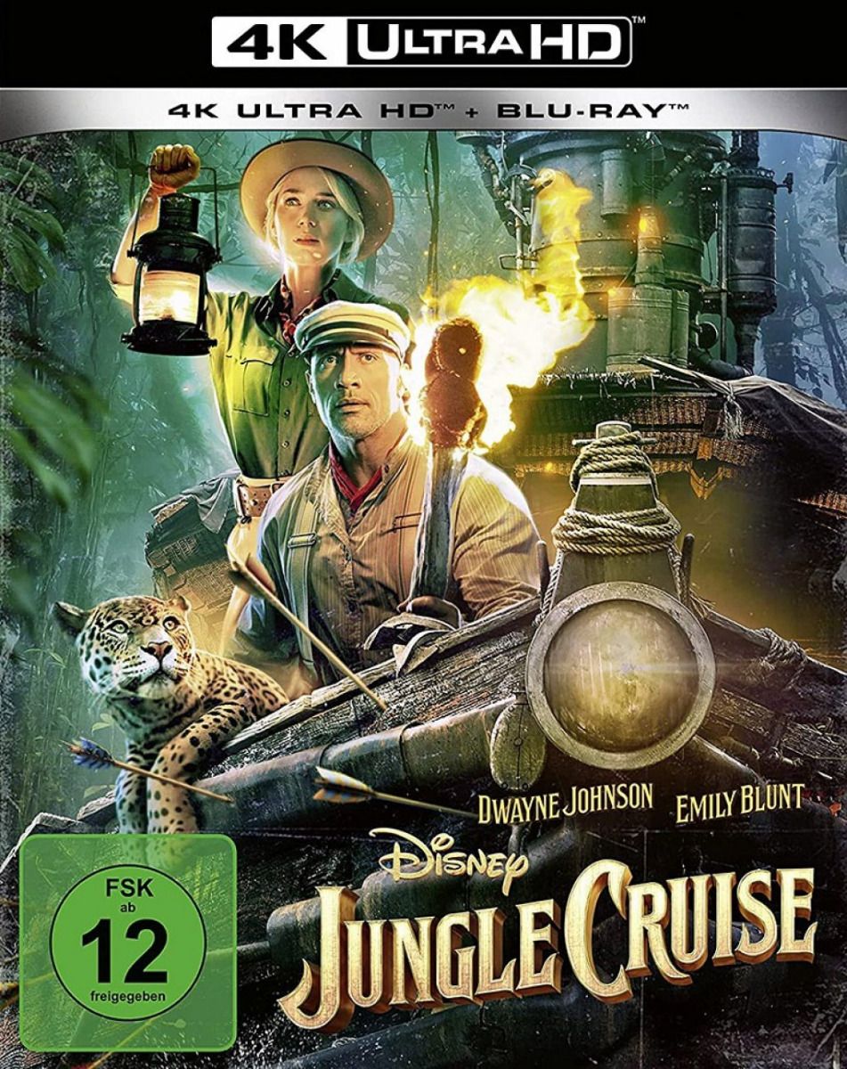 Jungle Cruise (2 Discs) (UHD BLURAY + BLURAY)